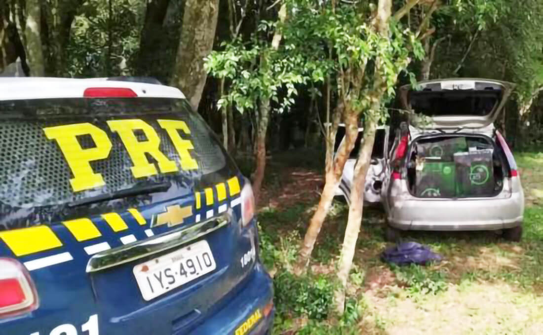 Capa Contrabandista é preso com 11,5 mil maços de cigarros após perseguição na BR-285