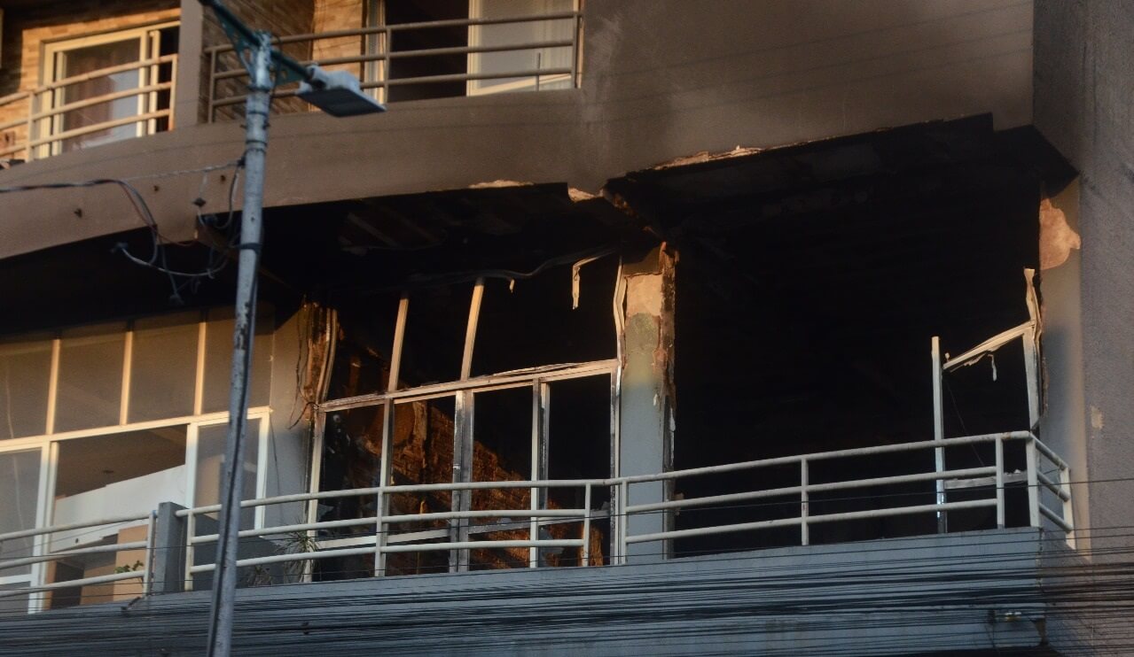 Capa Incêndio atinge apartamento em Palmeira das Missões