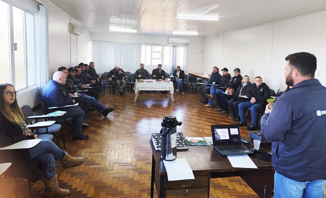 Capa Três Passos debate o Programa Terra Forte em reunião do Conselho Municipal de Agropecuária