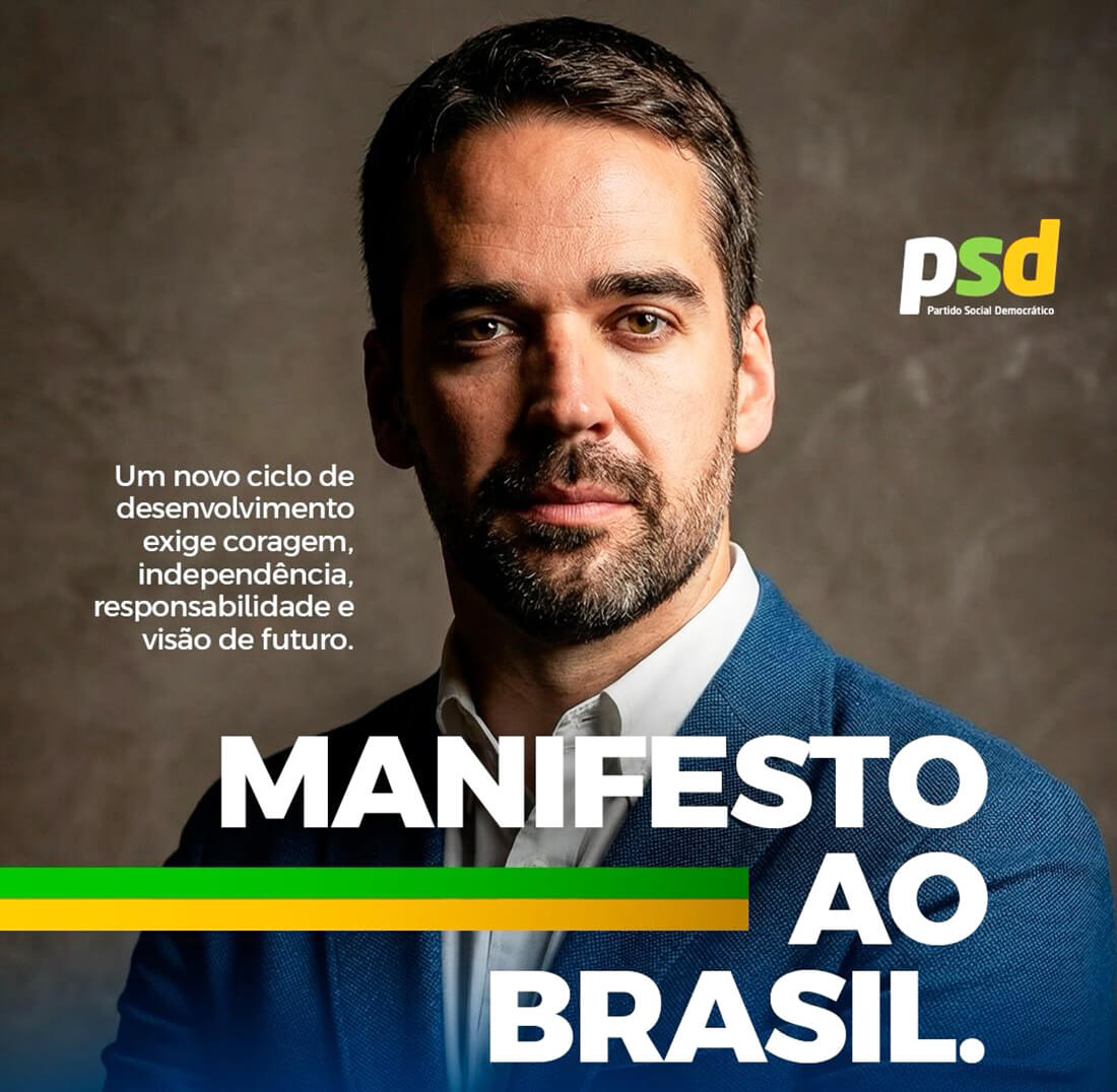 Capa Eduardo Leite oficializa pré-candidatura à Presidência pelo PSD