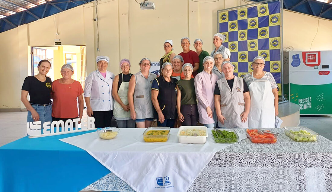 Capa Prefeitura de Seberi e Emater promovem capacitação para merendeiras escolares