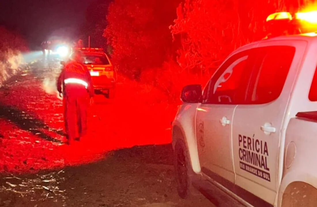 Capa Homem é encontrado morto com marcas de tiro em Cruz Alta