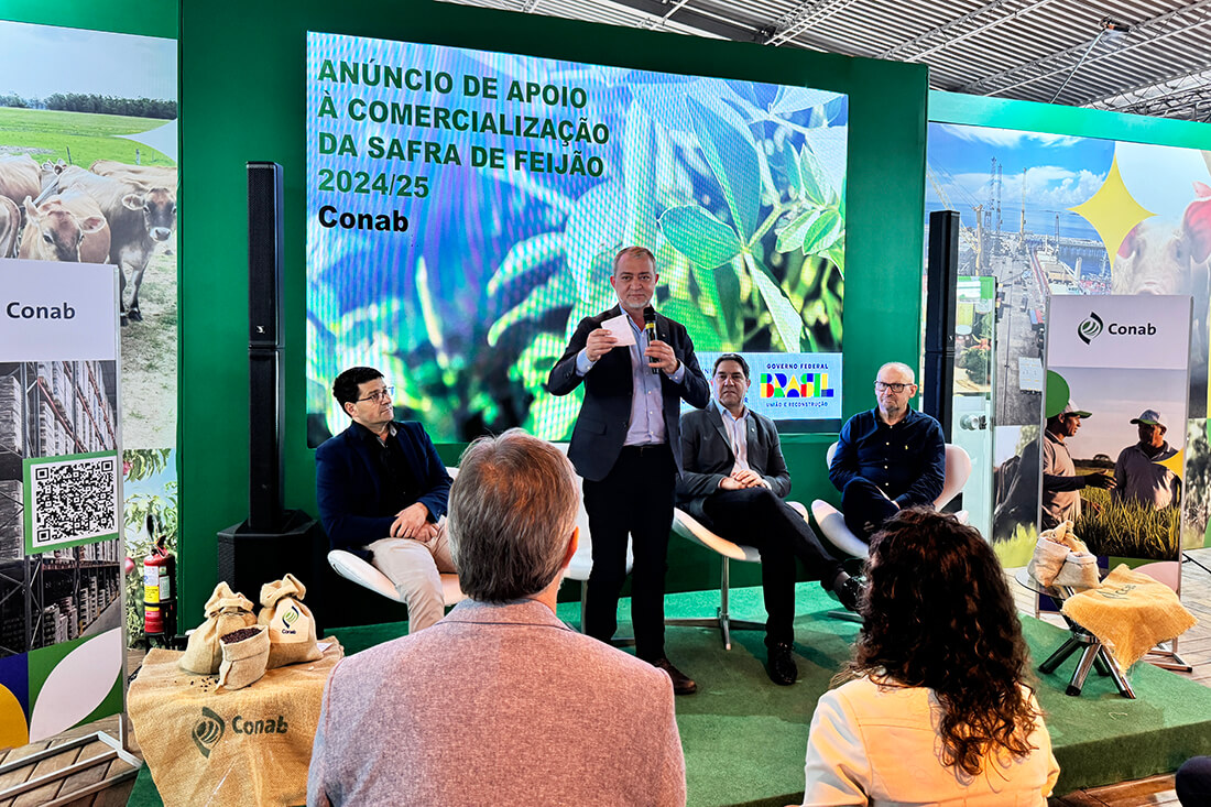 Capa Conab realiza operações de apoio aos produtores de feijão do RS, SC e PR