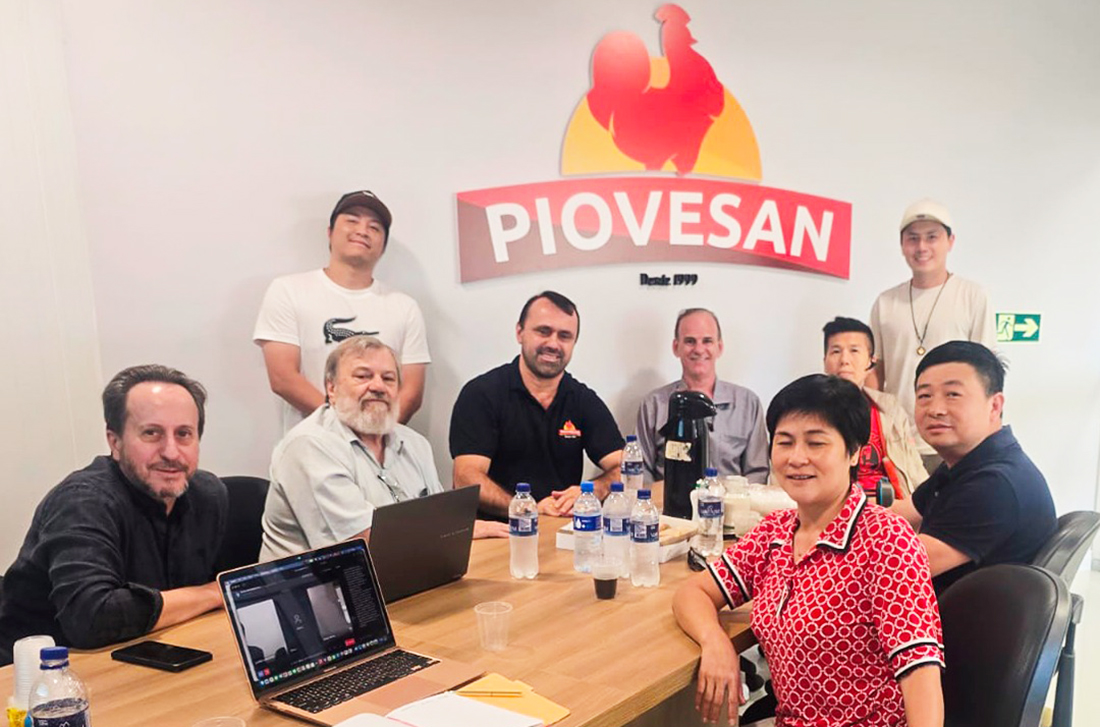 Capa Frangos Piovesan e investidores chineses avançam em parceria estratégica para exportação