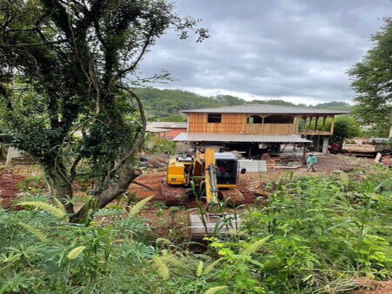 Capa Erval Seco: prefeitura promove limpeza de rio para evitar enchentes