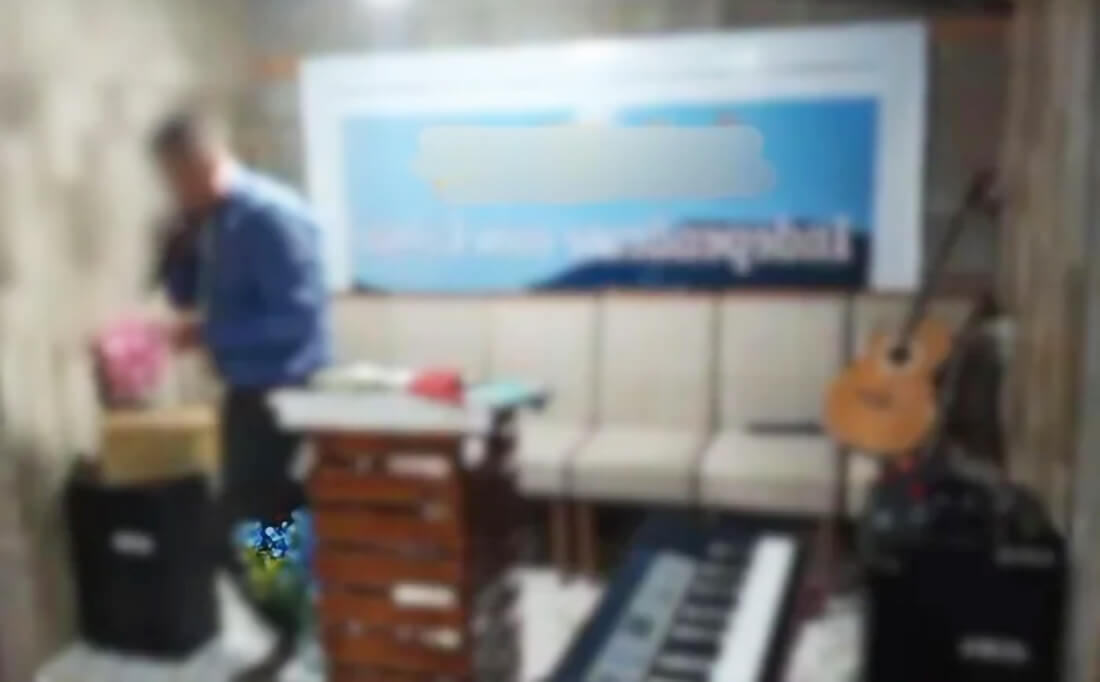 Capa Suspeito de matar homem durante culto em Porto Xavier é preso pela polícia