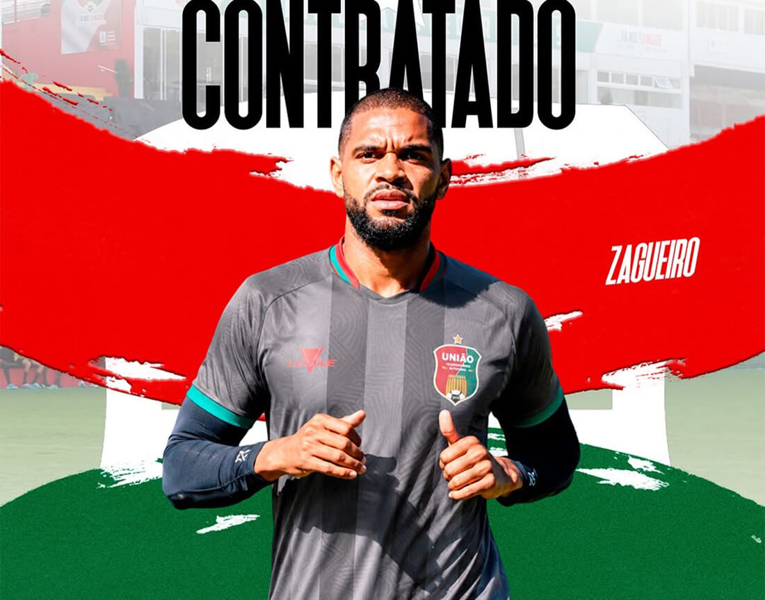 Capa Zagueiro Tairone Santos reforça o União Frederiquense na disputa da Divisão de Acesso