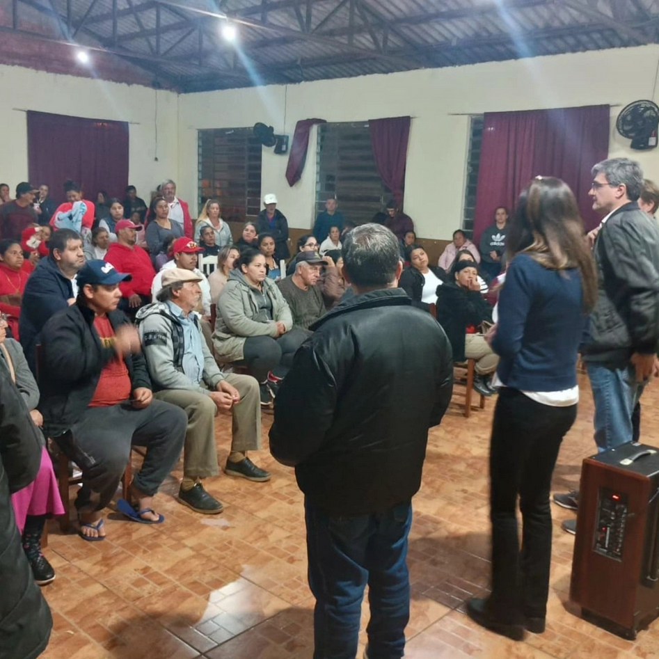 Capa Reunião com moradores define fiscais para obras de novas moradias em Palmeira das Missões