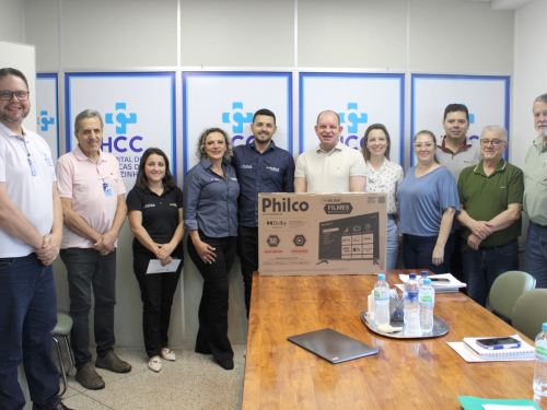 Capa Hospital de Carazinho recebe doação de televisores