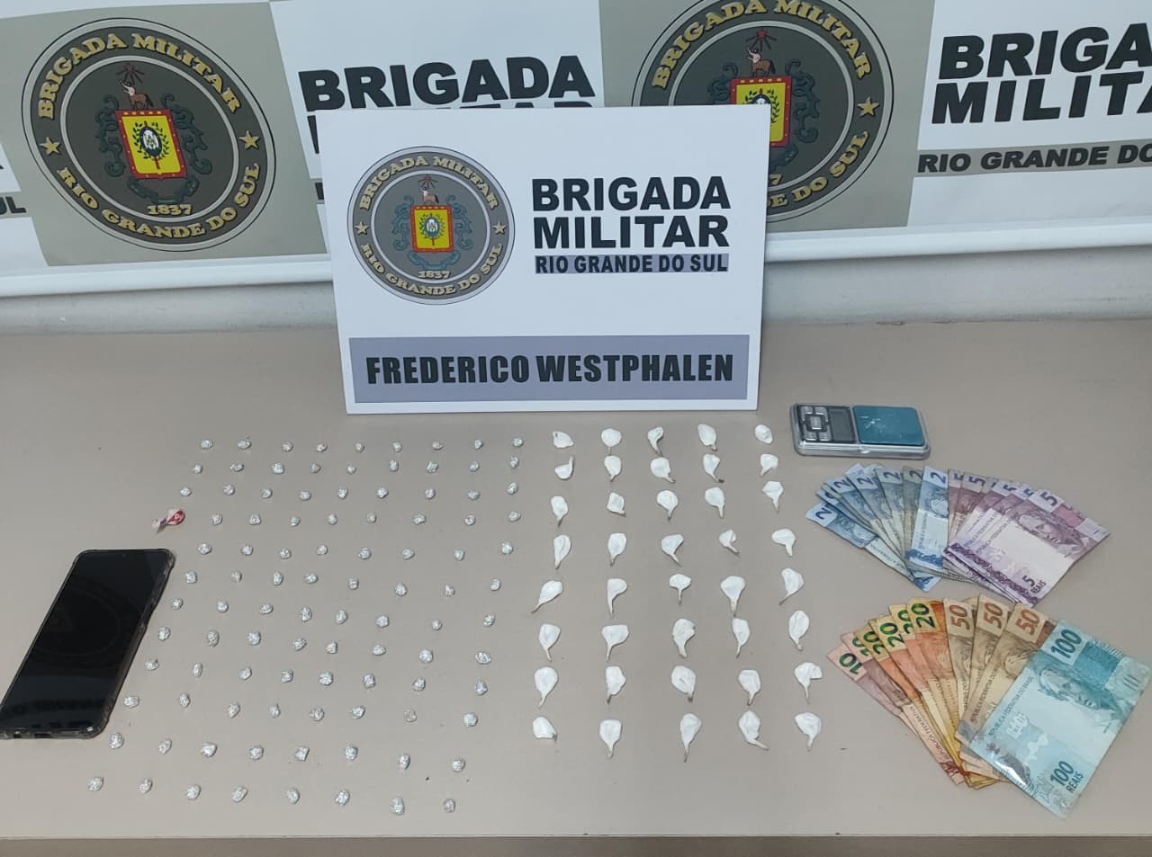Capa Homem é preso por tráfico de drogas em Frederico Westphalen