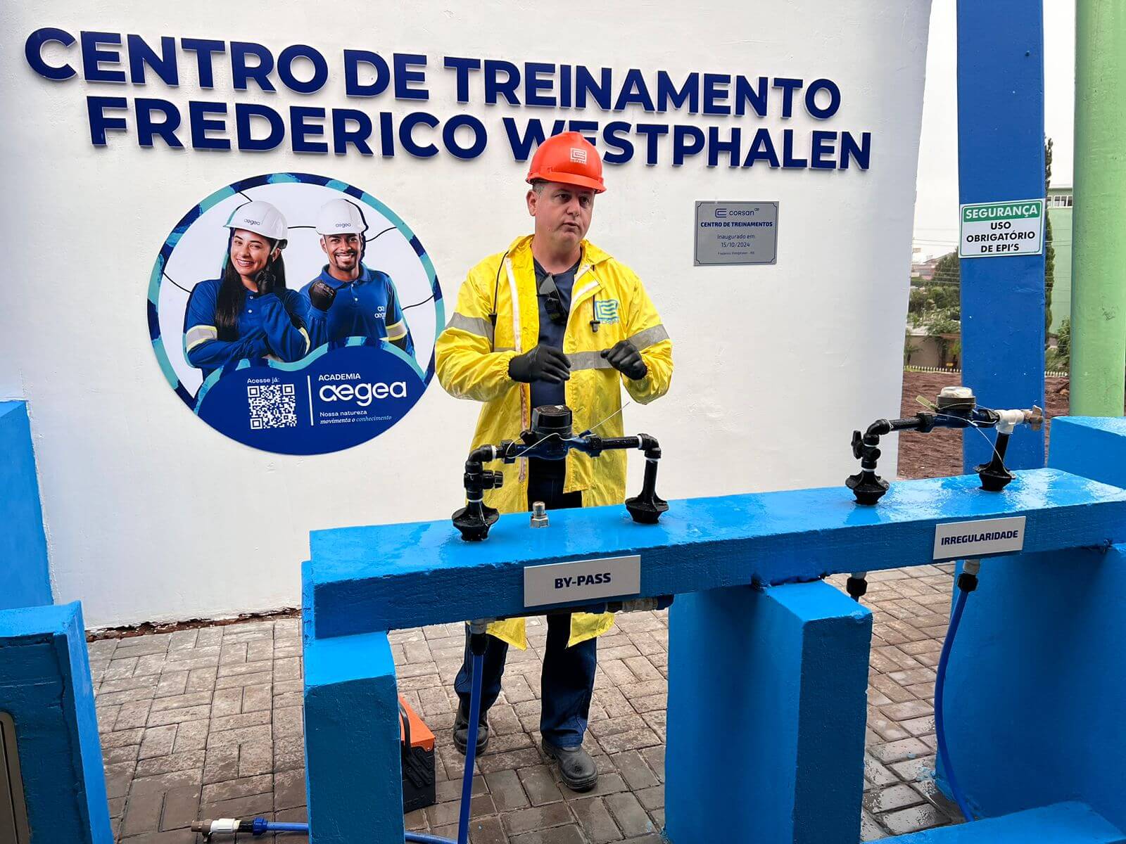 Capa Corsan inaugura Centro de Treinamentos para qualificar serviços de água em Frederico Westphalen
