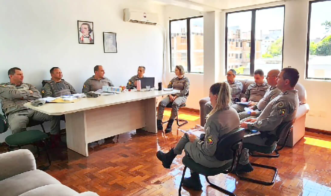 Capa 37º BPM realiza reunião preparatória para aprimorar estratégias de segurança em Frederico Westphalen