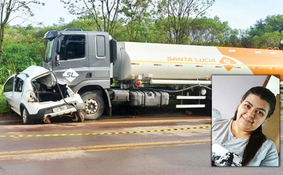 Capa Acidente entre carro e caminhão, em Ibirubá, tira a vida de motorista de 38 anos