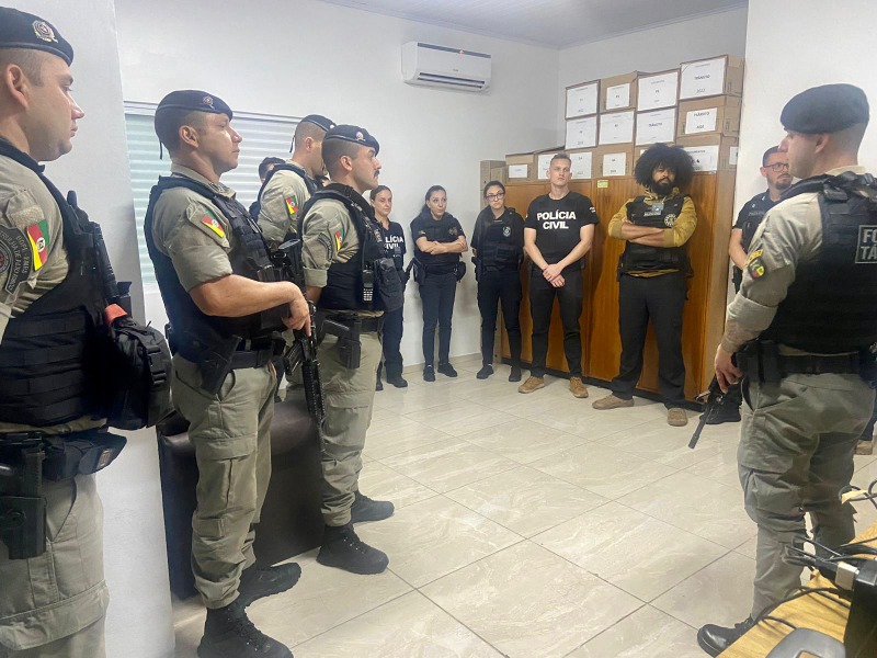 Capa Brigada Militar e Polícia Civil deflagram Operação Soledade Segura