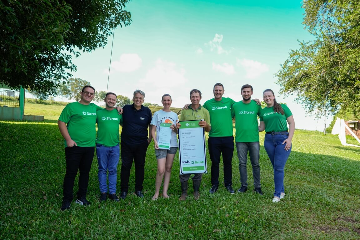 Capa Sicredi Conexão: Associado de Pinheirinho do Vale/RS é contemplado com R$ 50 mil em sorteio do Seguro de Vida