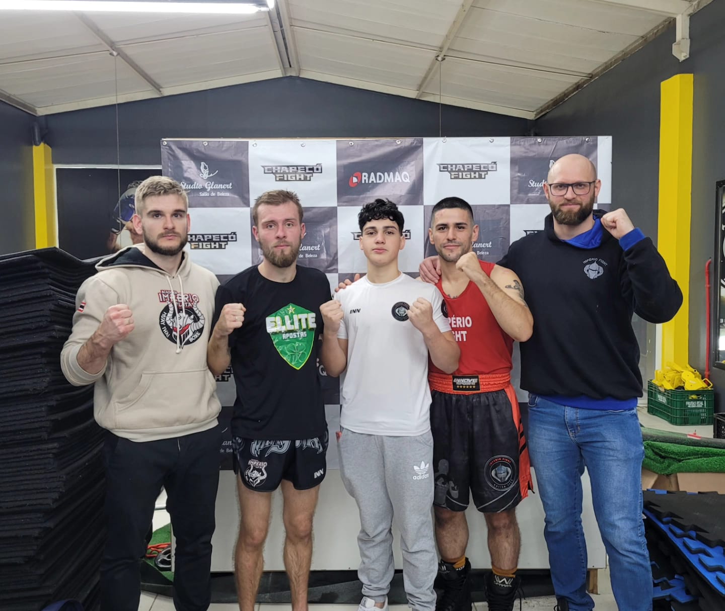 Capa Império Fight representa a região no Chapecó Fight