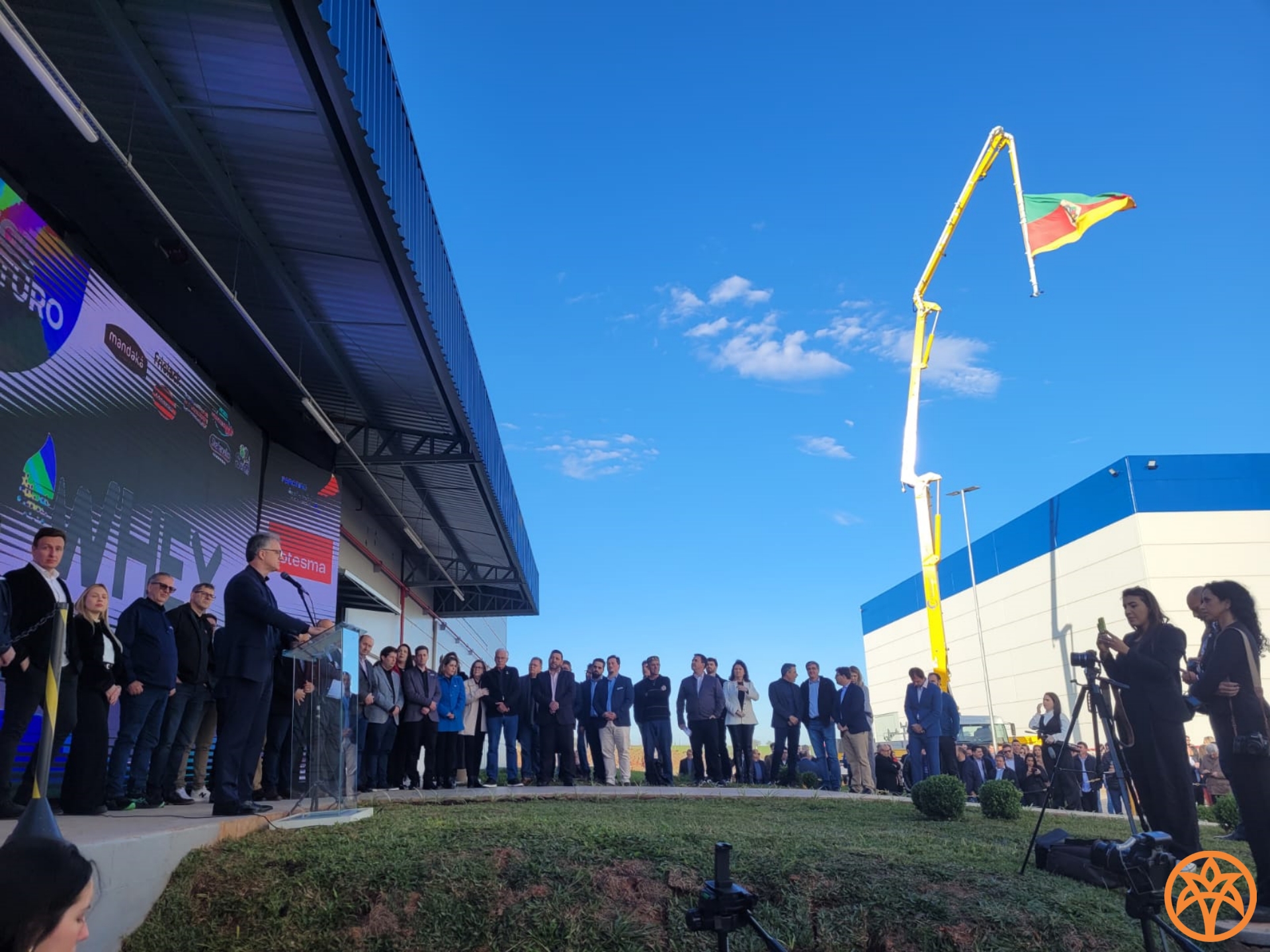 Capa Whey do Brasil tem sua planta inaugurada em Palmeira das Missões