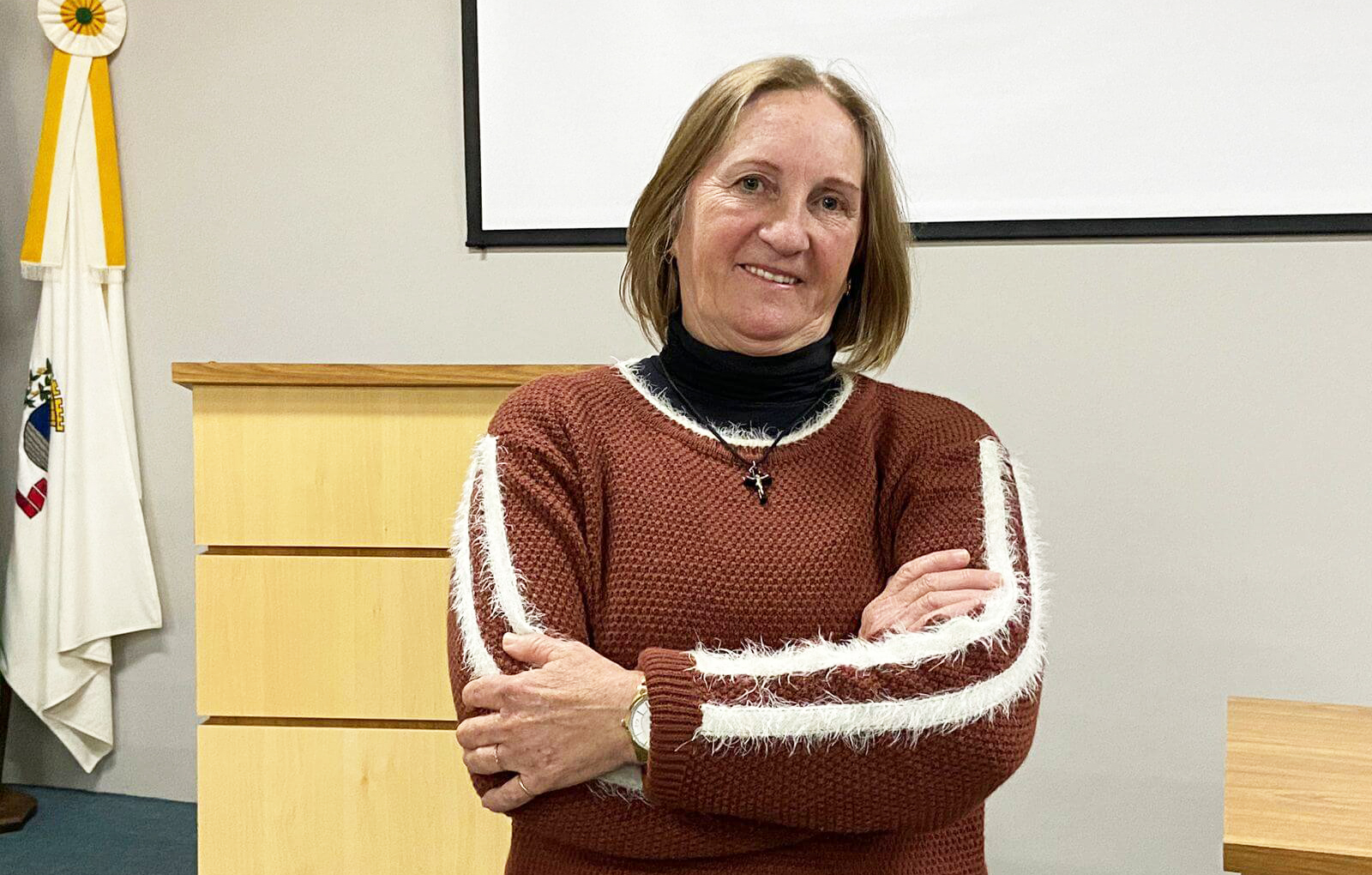 Capa PL de Erval Seco define Claudia Weiand como candidata a prefeita