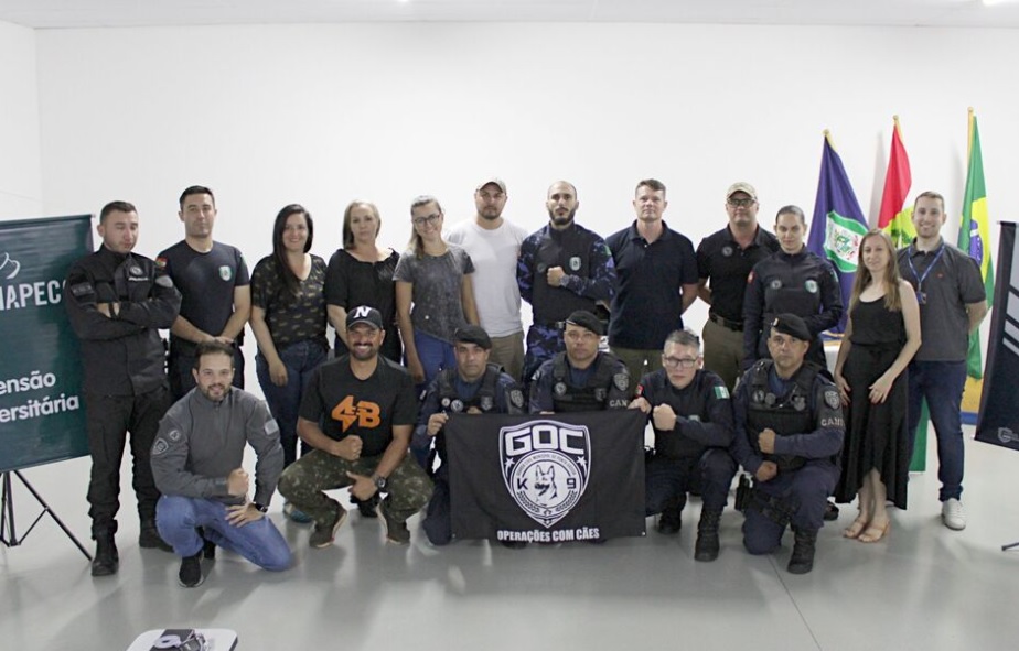 Capa Unochapecó e guarda municipal realizam segunda edição do curso de Cinotecnia