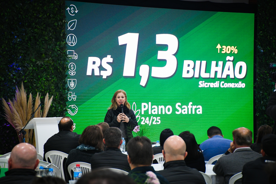 Capa Plano Safra 2024/2025: Sicredi Conexão planeja R$ 1,3 bilhão para fortalecer o agronegócio