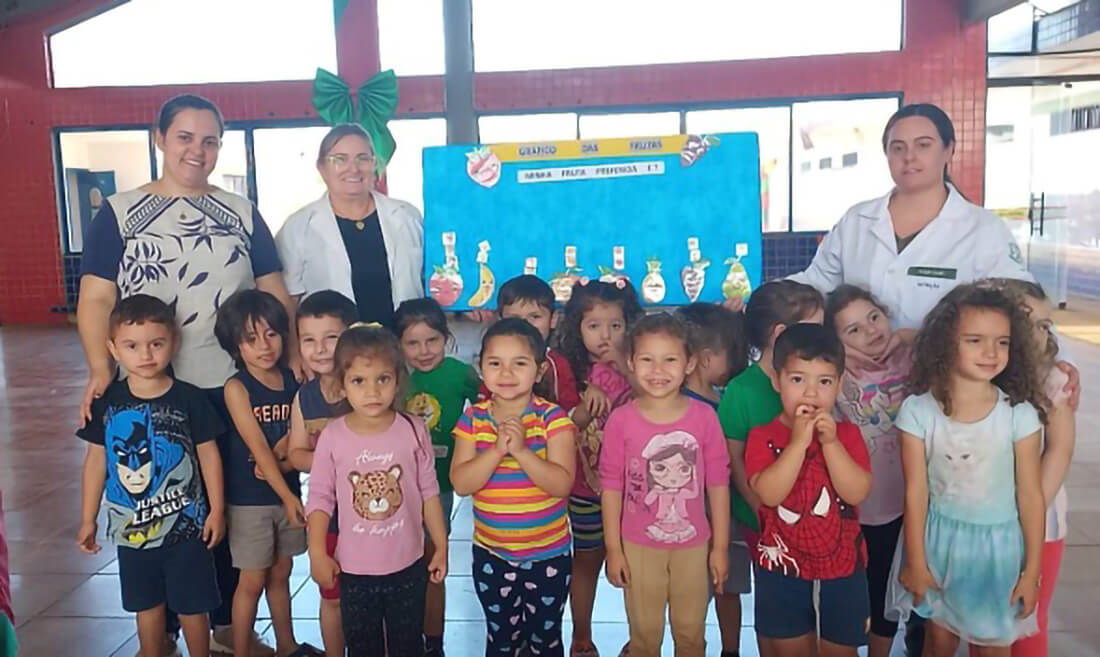 Capa Programa Saúde na Escola de Coronel Bicaco promove conscientização sobre Alimentação Saudável