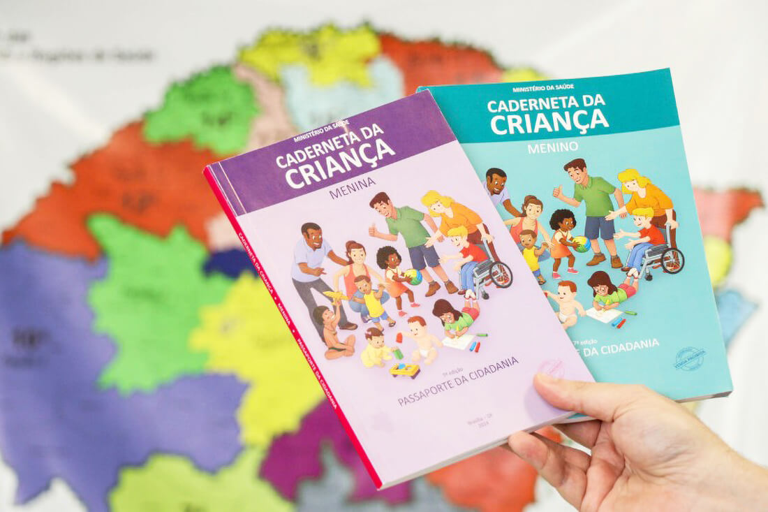 Capa Secretaria da Saúde reforça importância da Caderneta da Criança