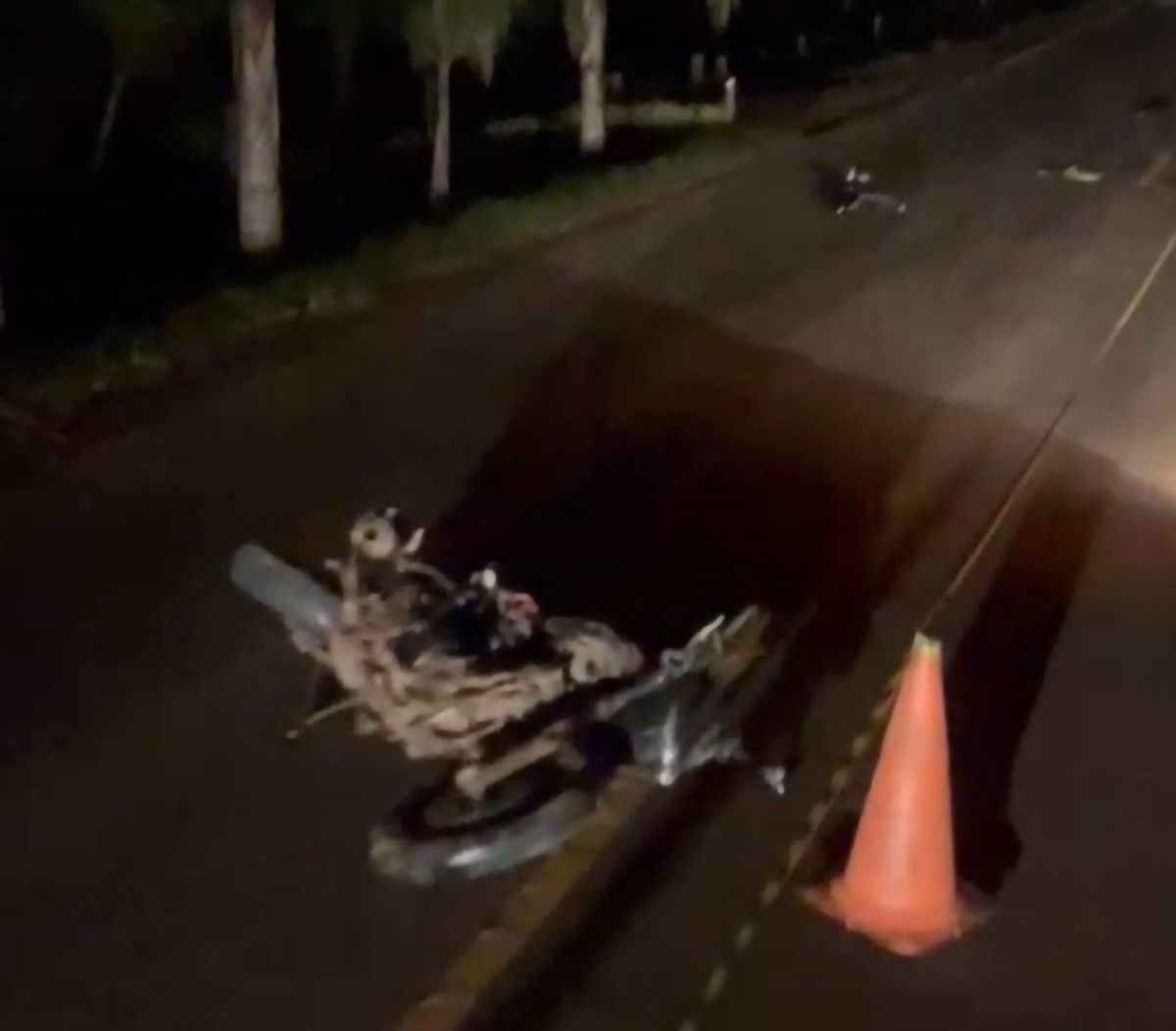 Capa Colisão frontal na rodovia RS-540 resulta na morte de motociclista de 27 anos