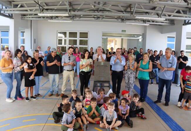 Capa Creche Proinfância é inaugurada em Tenente Portela