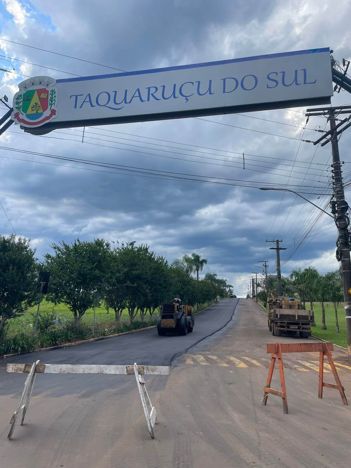 Capa Prefeitura de Taquaruçu do Sul inicia obras de pavimentação asfáltica em vias do município