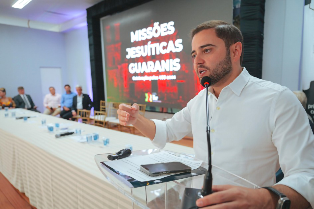Capa Gabriel Souza anuncia o maior investimento da história na Região Missioneira, com R$ 30 milhões para turismo e cultura