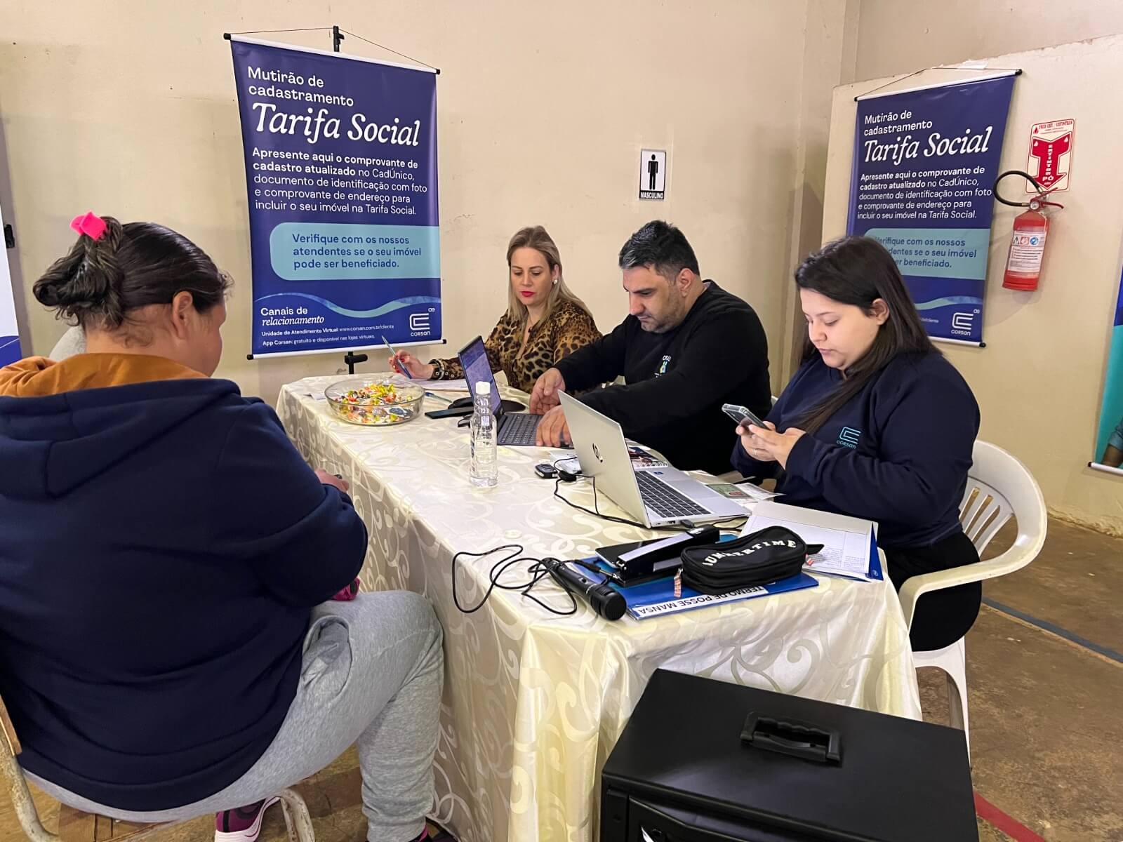 Capa Corsan fará mutirão para cadastro de famílias de Sarandi na tarifa social