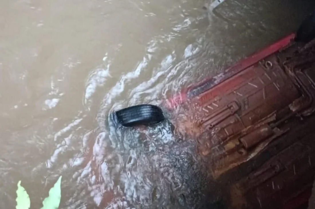 Capa Idoso morre após carro cair em rio no Norte do Rio Grande do Sul