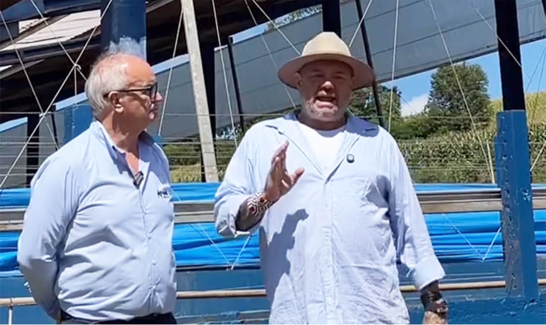 Capa Richard Rasmussen visita Seberi para gravar série sobre o agro brasileiro