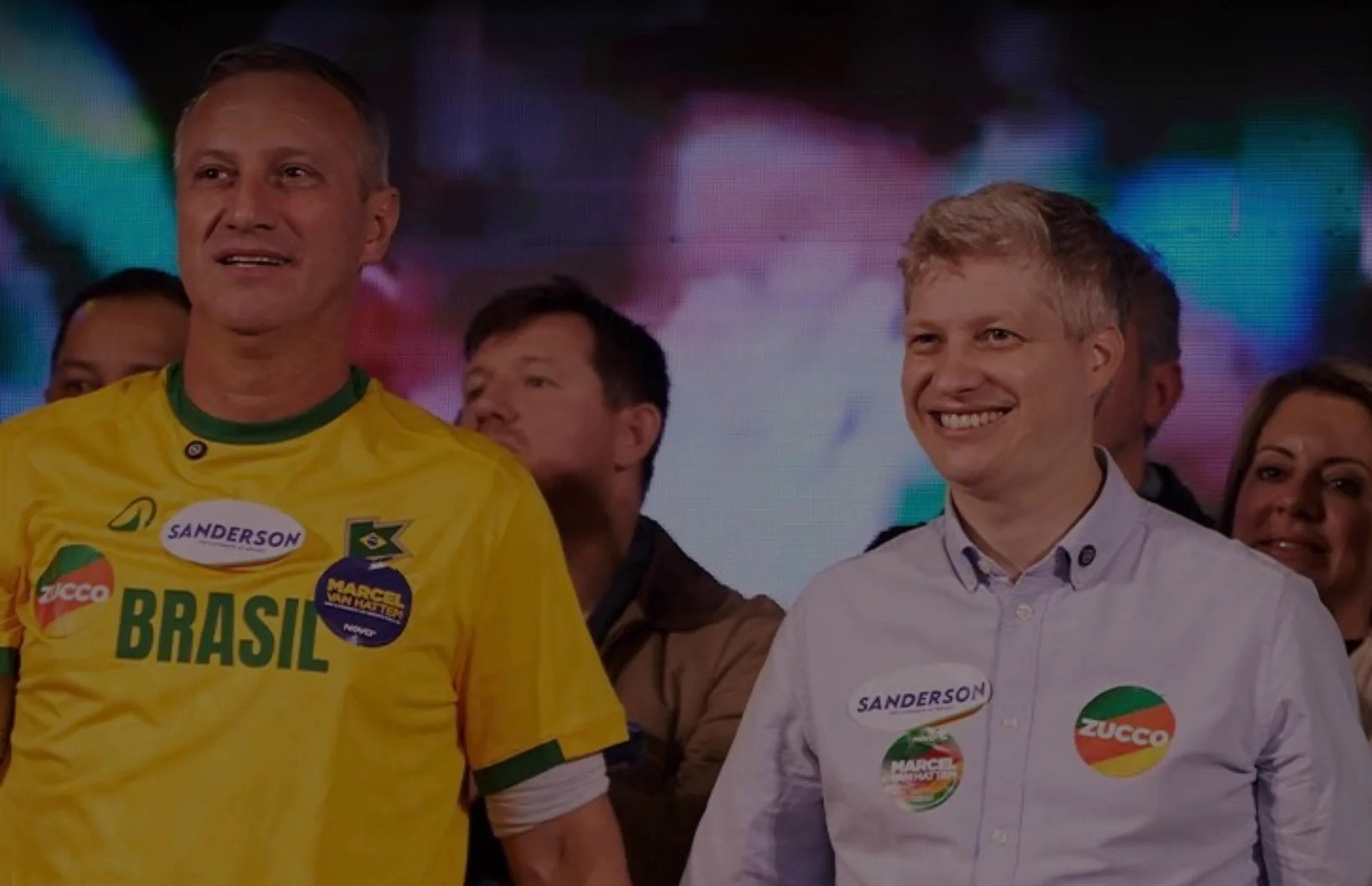 Capa Sanderson (PL) e Marcel van Hattem (NOVO) são eleitos senadores pelo Rio Grande do Sul