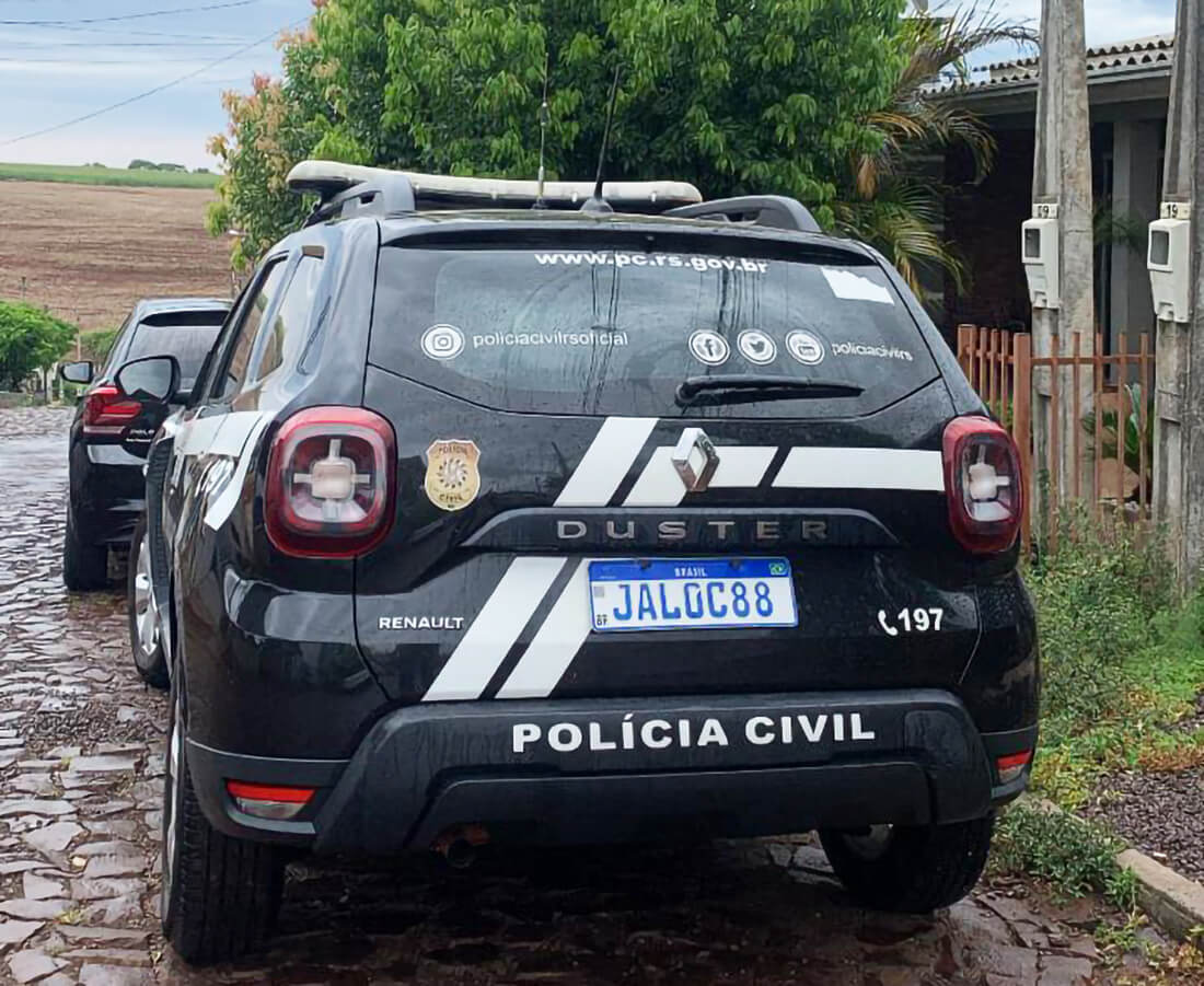 Capa Polícia Civil prende quatro suspeitos de tráfico de drogas em Planalto e região