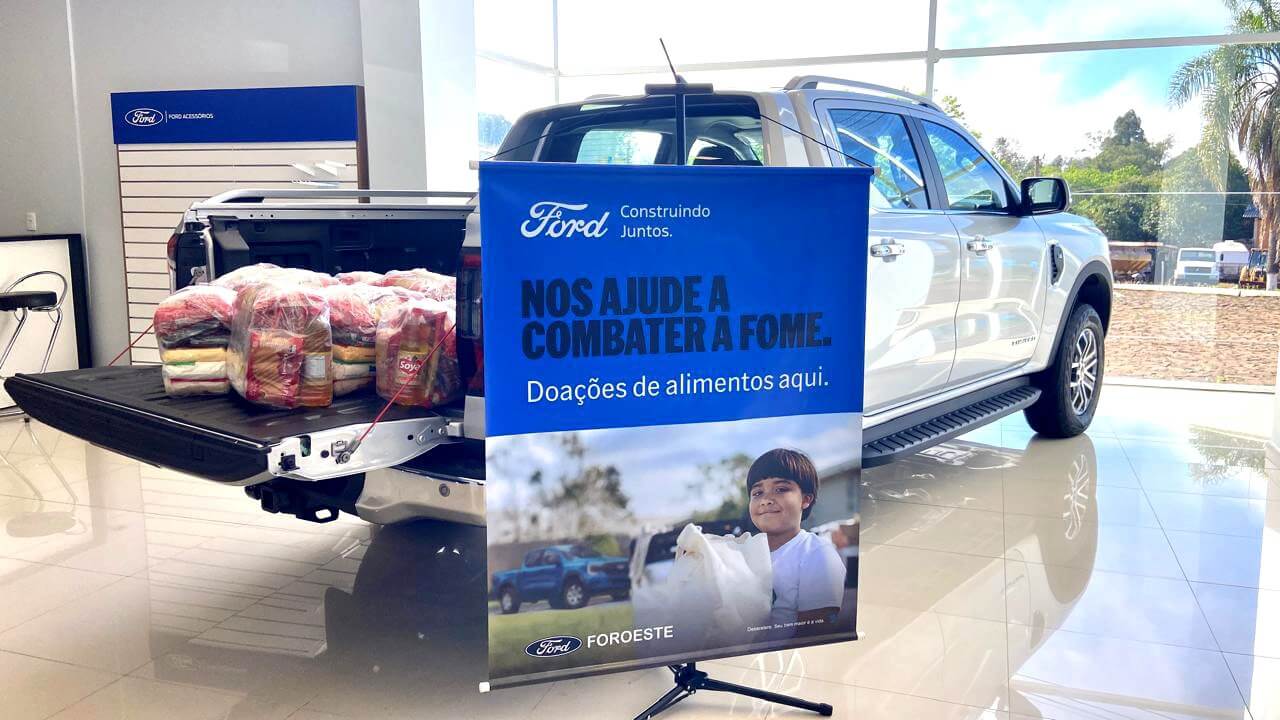 Capa Foroeste e Ford se unem em campanha para combater a fome