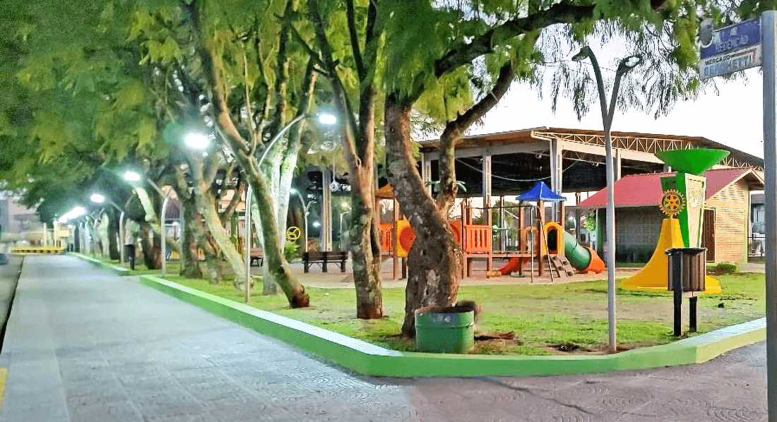 Capa Inauguração do Caminhódromo e da Praça do Imigrante de Tenente Portela é adiada