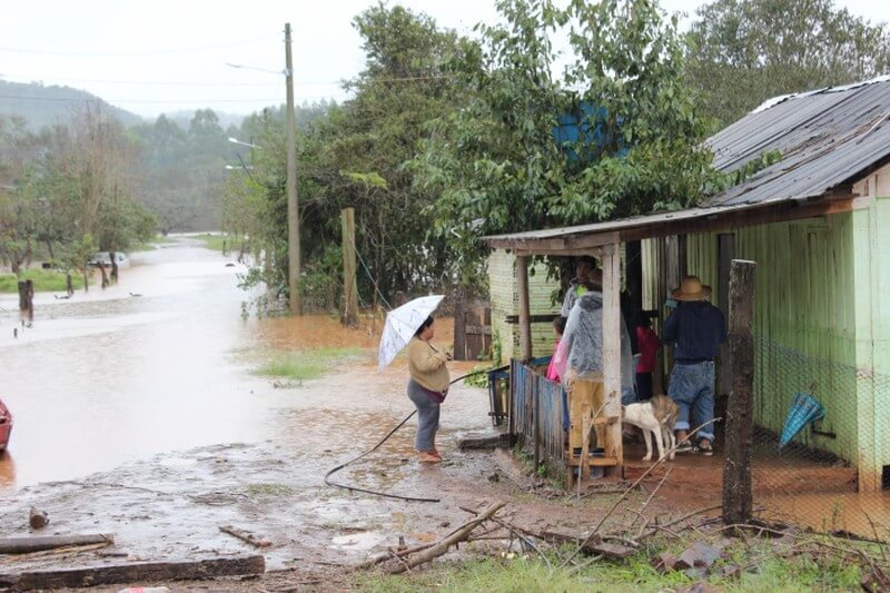 Capa Chuva chega ao estado com volumes de 300 a 500 milímetros