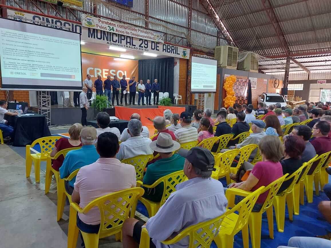 Capa Pinhal: Cresol Raiz realiza Assembleia Geral neste sábado, 11