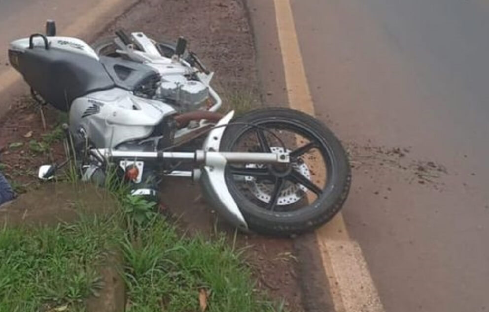 Capa Motociclista fica ferido em colisão na RSC-472 em Três Passos