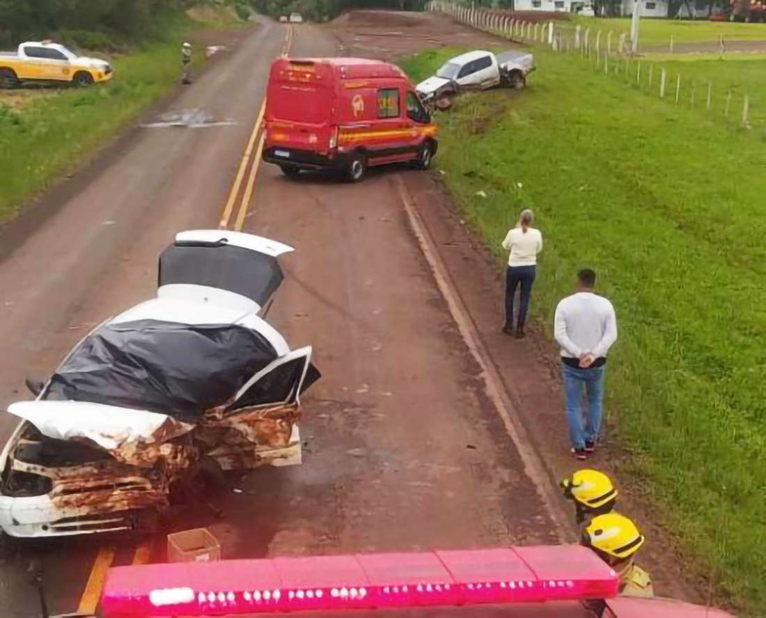 Capa Colisão frontal na RS-342 deixa uma vítima fatal em Independência