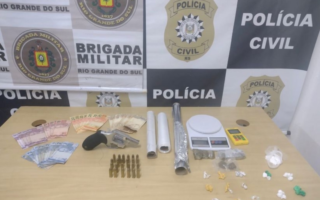 Capa Barra do Guarita: BM prende mulher suspeita de mandar atear fogo em menor