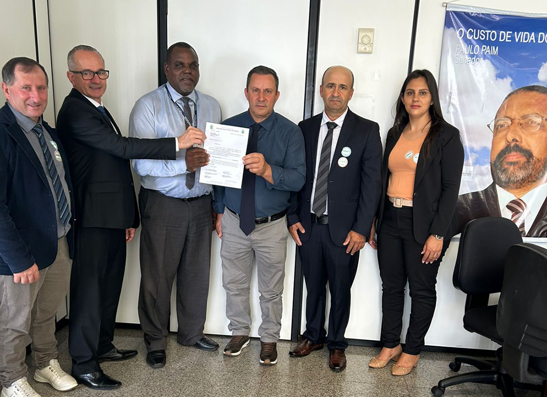 Capa Comitiva de Vereadores de Pinhal busca recursos em Brasília para o orçamento de 2026