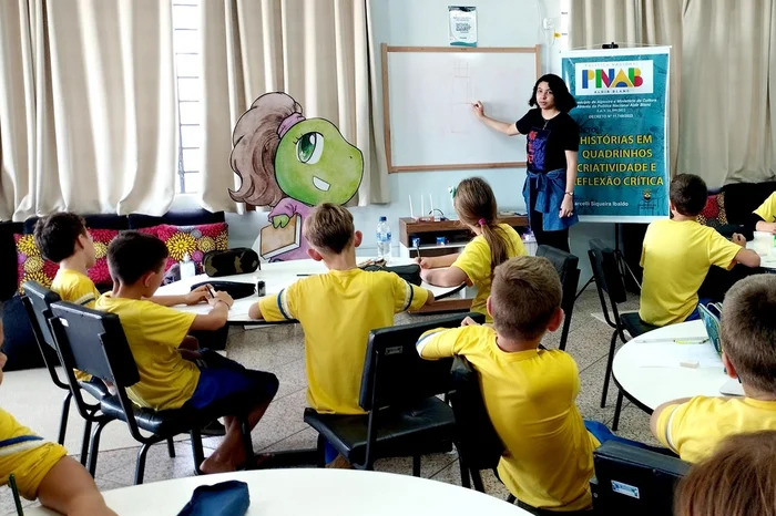 Capa Gibiteca Pública de Alpestre é finalista de prêmio nacional de quadrinhos