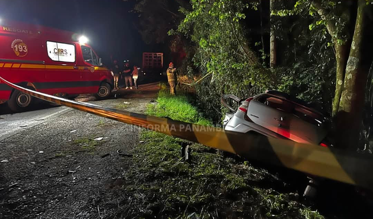 Capa Grave colisão frontal deixa um morto na BR-285, em Panambi