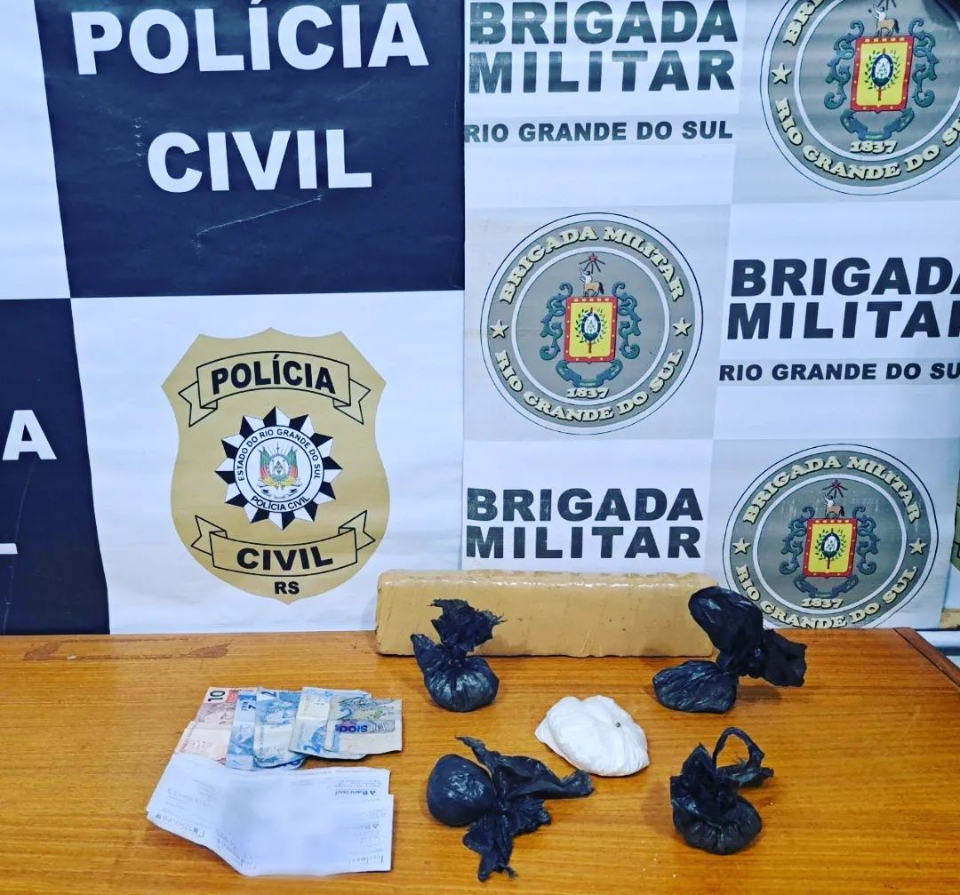 Capa Brigada Militar e Polícia Civil realizam operação em Tenente Portela