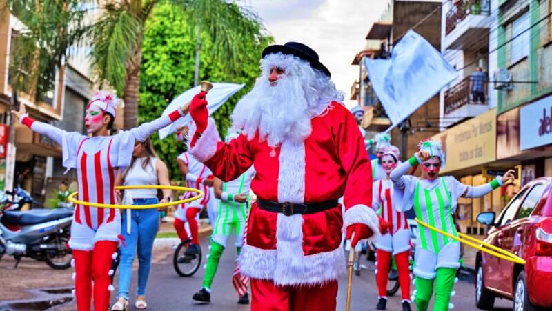 Capa Chegada do Papai Noel dá início à programação da 3ª edição do Natal dos Ervais