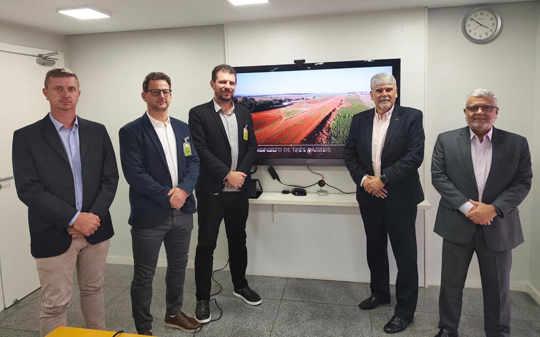 Capa Três Passos busca homologação e investimentos para Aeródromo Municipal em Brasília