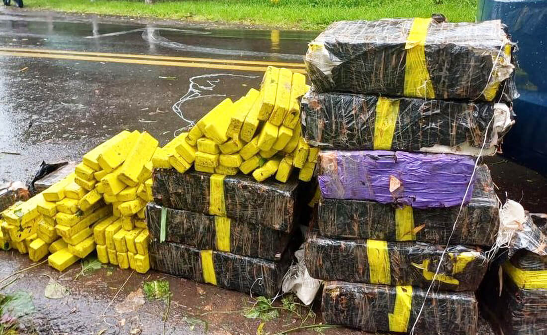Capa Policiais apreendem cerca de uma tonelada de maconha em Igrejinha