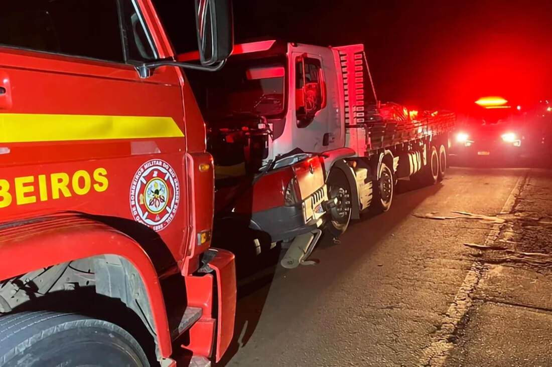 Capa Colisão na RS-324 em Paraí deixa duas vítimas fatais e um ferido